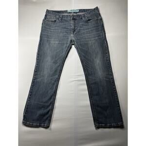 Rock & Roll Denim Men's Revolver Straight Leg Blue Denim Jeans - Size 39x29*